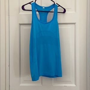 Lululemon swiftly tech racerback blue 8